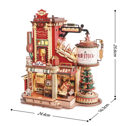 Dream Gift Factory 3D Wooden Puzzles Kit