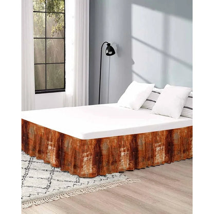 Modern Adjustable Elastic King Size Bed Skirt