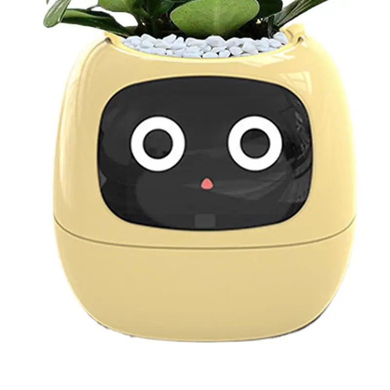 Adorable Robot Vases Growing System Plant Companion