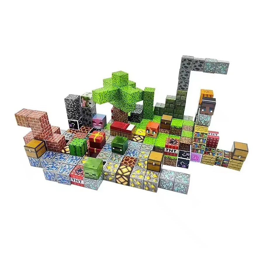 Magnetic Building Blocks for all ages 80-160Pcs
