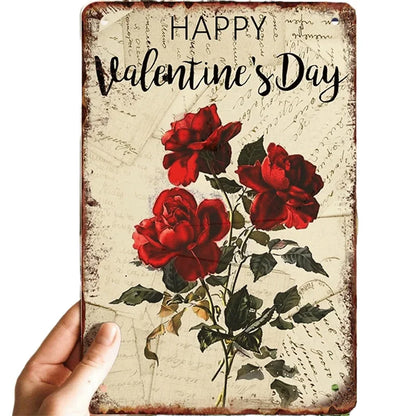 8X12 Inch Iron Wall Art Indoor Decoration