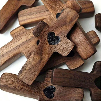 Multi-functional Wooden Cross, Anxiety Relief