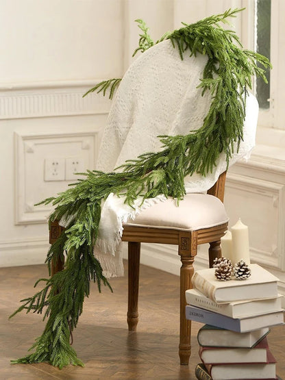 Pine Garland Real Touch Christmas Garland Greenery