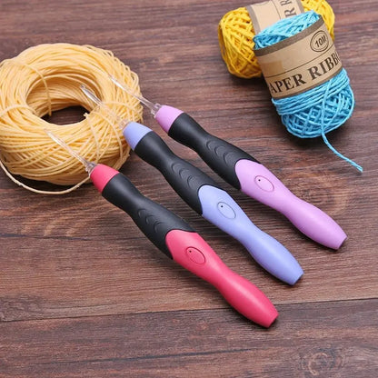 USB Light Up Crochet Hooks, Knitting Needles