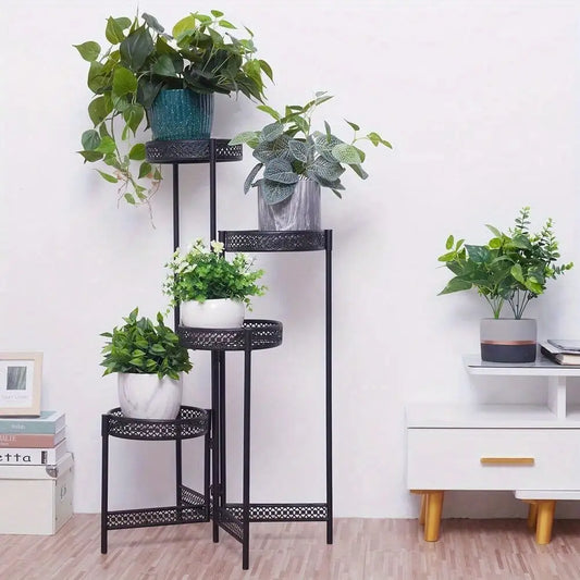 Plant Stand Garden Planter Metal Flower Pot