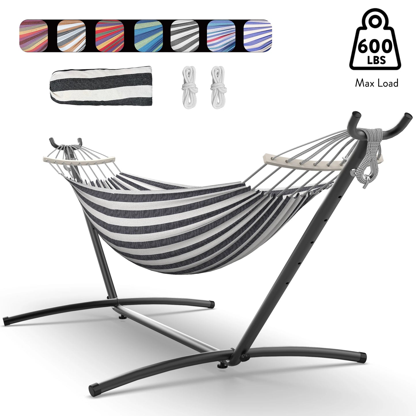 Stylish Hammock with Adjustable Stand- Hammock