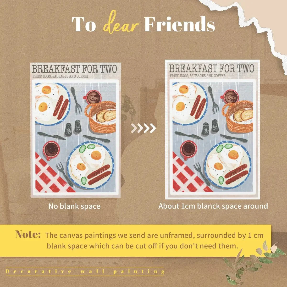 Botanical Canvas Wall Art Home Decoration