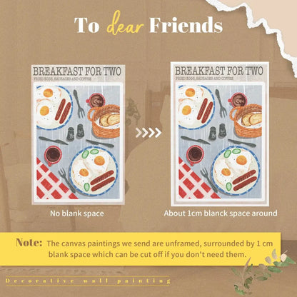 Botanical Canvas Wall Art Home Decoration