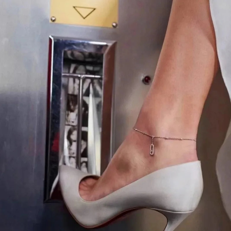 Sterling Silver Classic Fashion Sexy Anklet