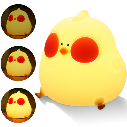 Changing Nightlight Cute Chicken Light Dimmable Rechargeable