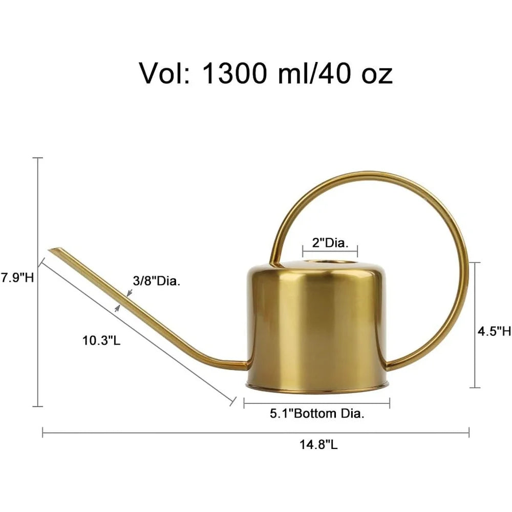 Long Spout Watering Can Indoor Outdoor Ergonomic