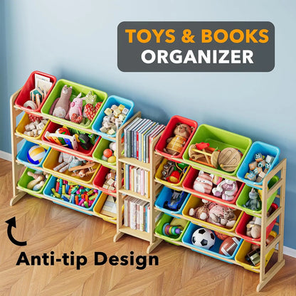 Large Toy Storage Organizer for Toys, Bookshelf