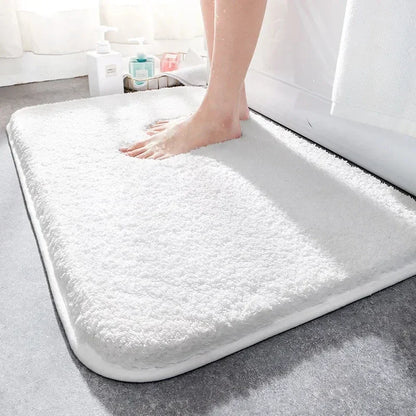 Bathroom Carpet Soft Fluffy Plush Thick Rug