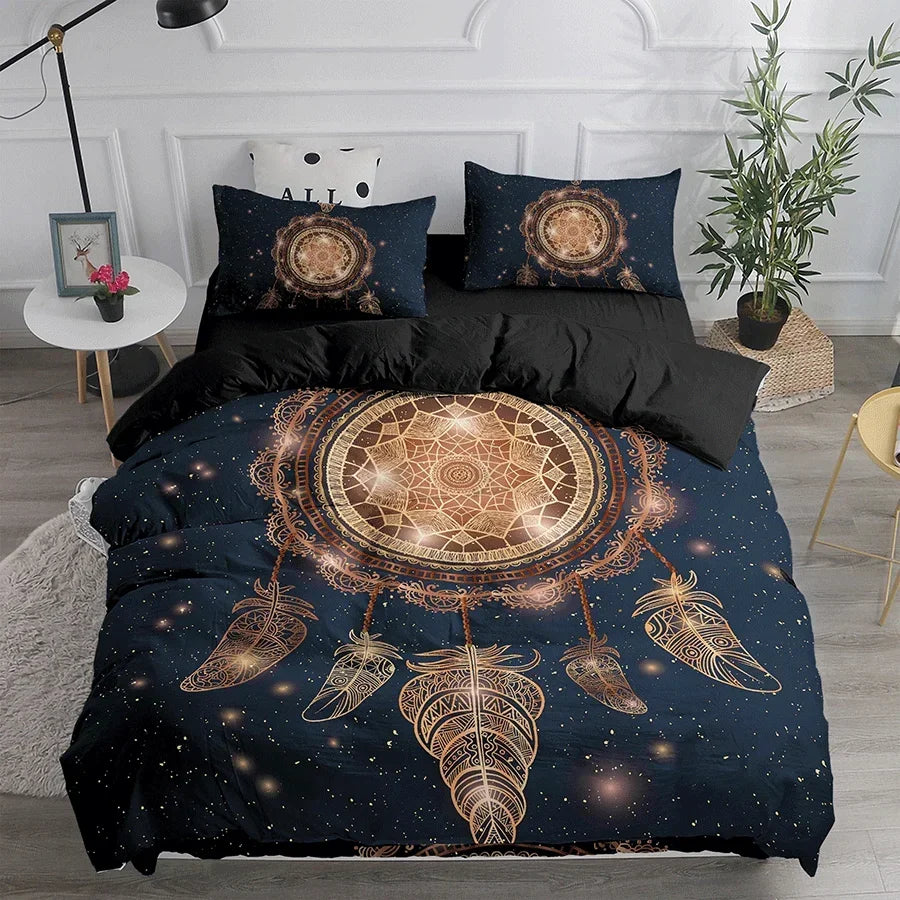 Dream Catcher Bedding Elegant Bohemian Duvet Cover