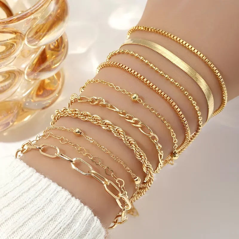 Various Fashion Chain Bracelet Creative Styles