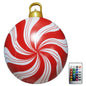24" Inflatable Christmas Balls with Light/Remote