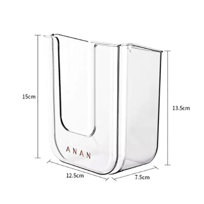 Punch Free Toilet Paper/Wipes Holder Dispenser