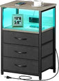 Pair of Dual-Drawer Nightstands