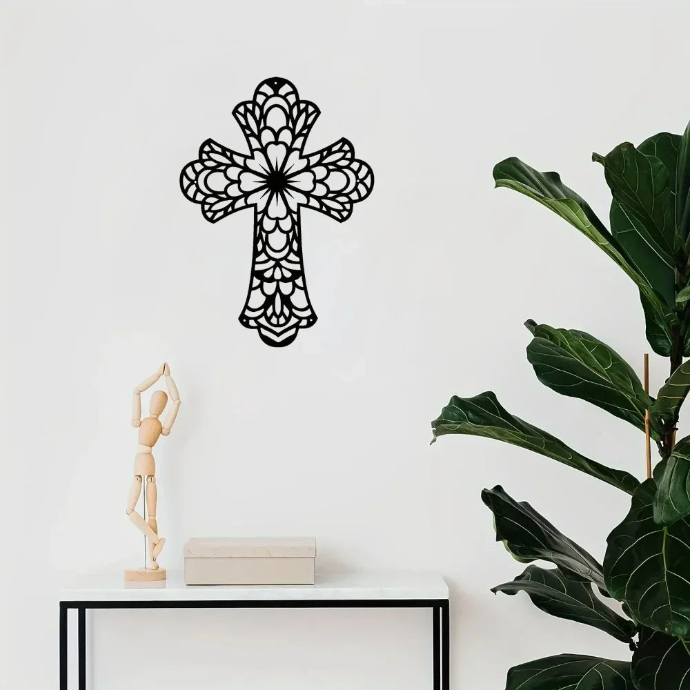 Creative Decorative Metal Wall Hanging Cross