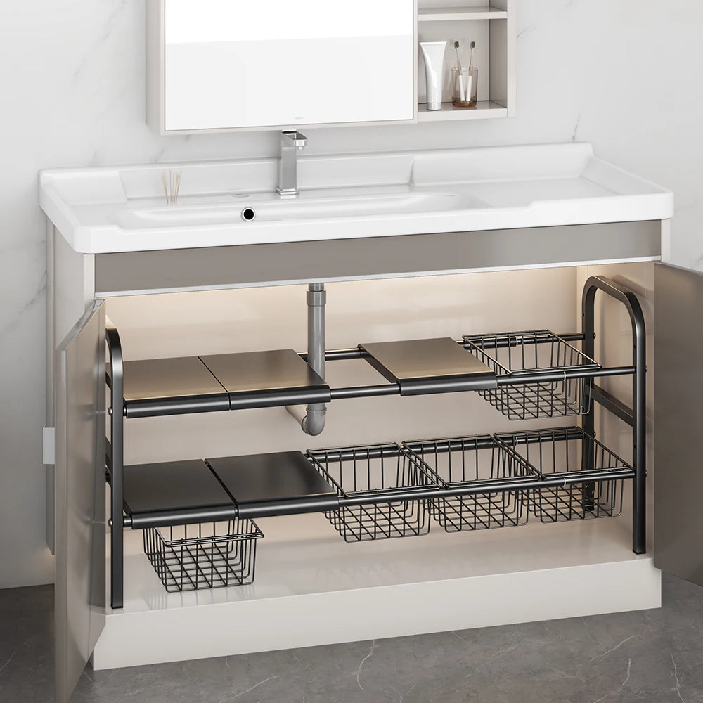 Multi-Use Kitchen Under Sink Organizer Expandable
