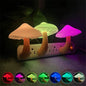 LED Night Lights Mushroom Shape Automatic Sensor