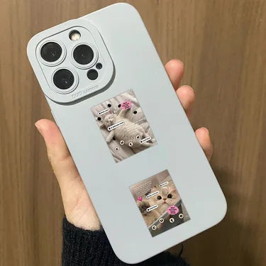 120 Sheets Cute Cat Waterproof Self-Adhesive Decals