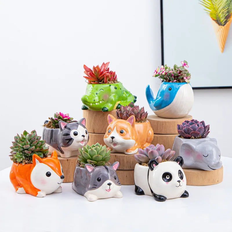 Cute Animal Creative Ceramic Cartoon Decoration