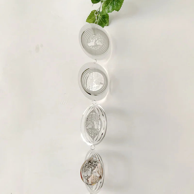 3D Rotating Wind Chimes Tree Of Life