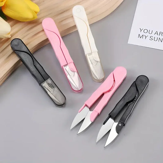 2-piece set - U-shaped scissors with safety handle