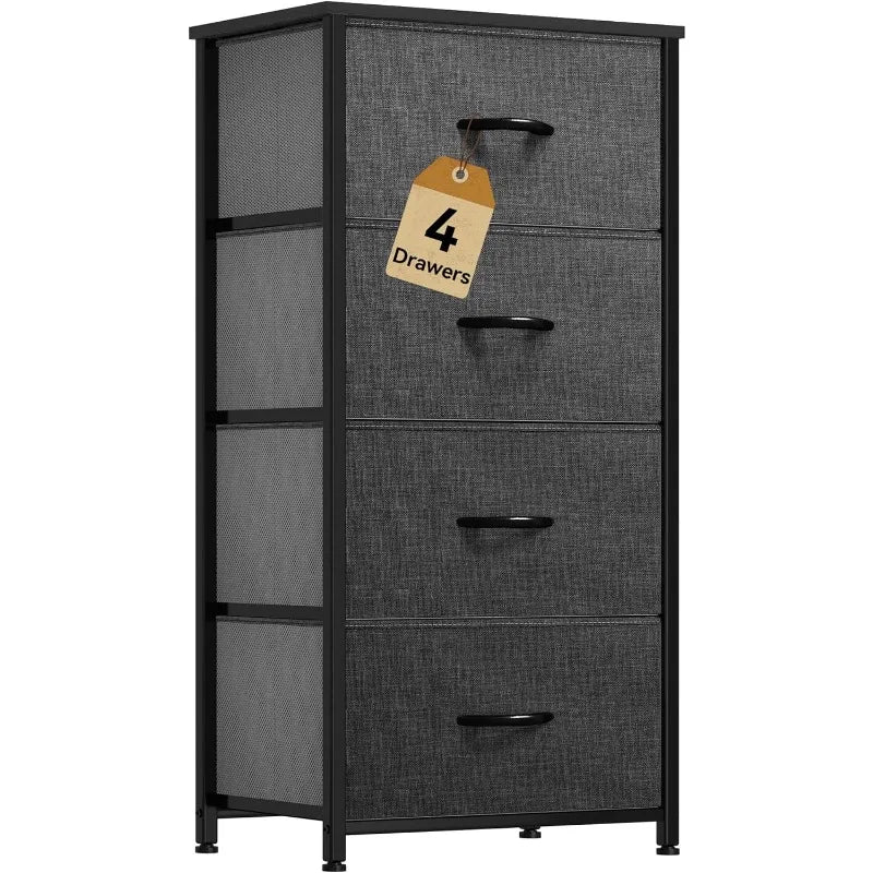 4 Drawers Fabric Storage Tower Organizer Unit