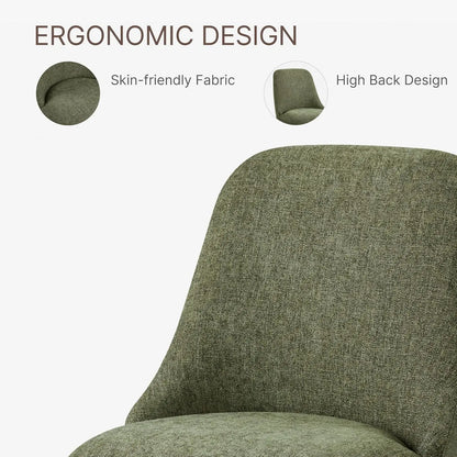 Mid Century Modern Swivel Kitchen Dining Chair