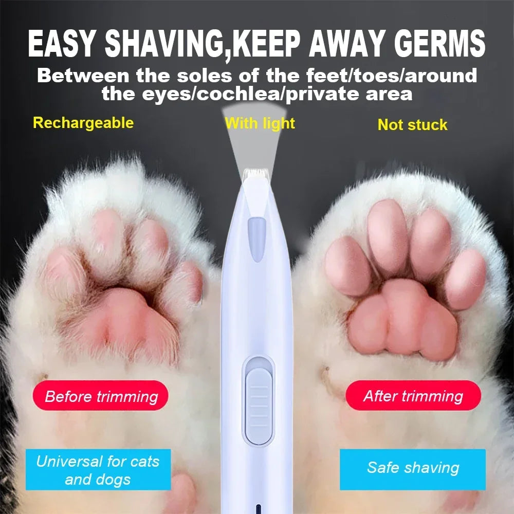 Electric Professional Pet Foot Hair Trimmer