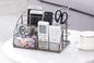 Metal Desktop Organizer Durable Multifunctional File Rack