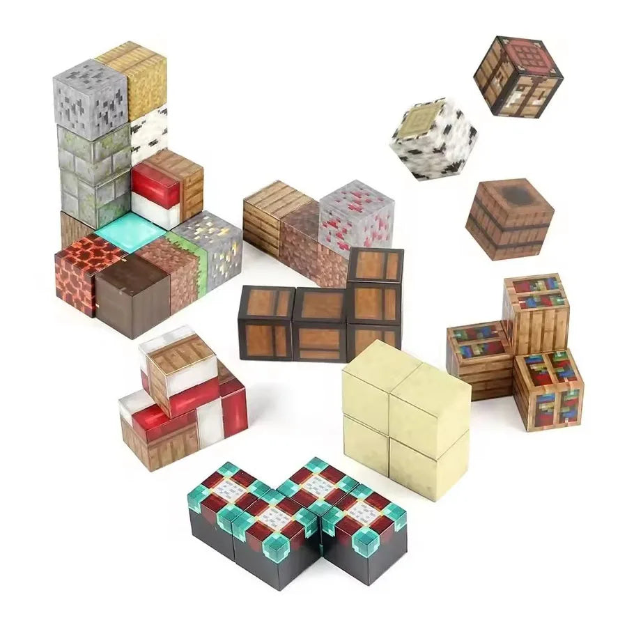 Magnetic Building Blocks for all ages 80-160Pcs