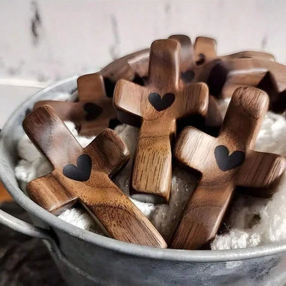 Multi-functional Wooden Cross, Anxiety Relief