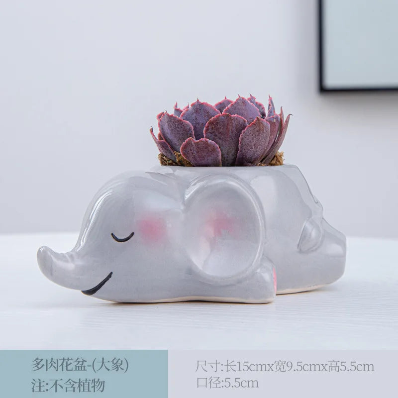 Cute Animal Creative Ceramic Cartoon Decoration