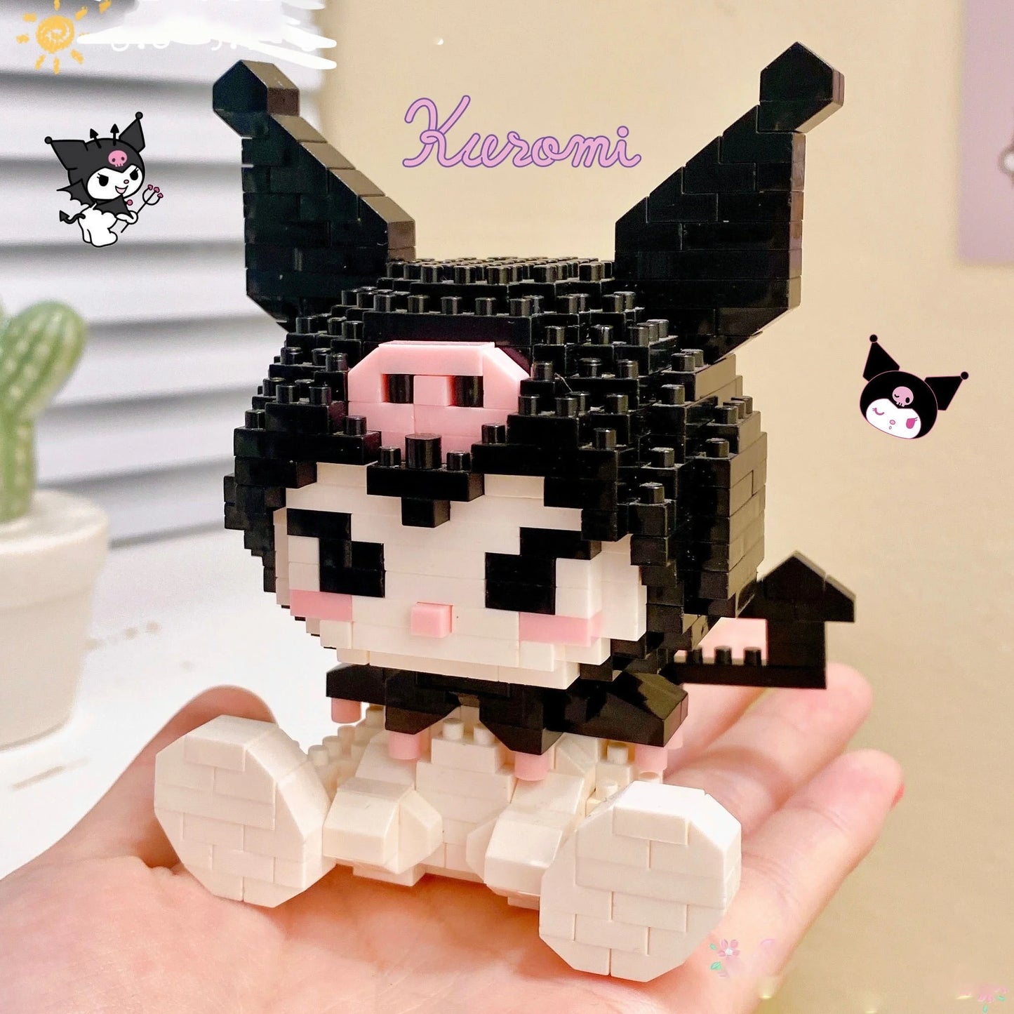 Building Blocks Kawaii Melody Cartoon Building Blocks