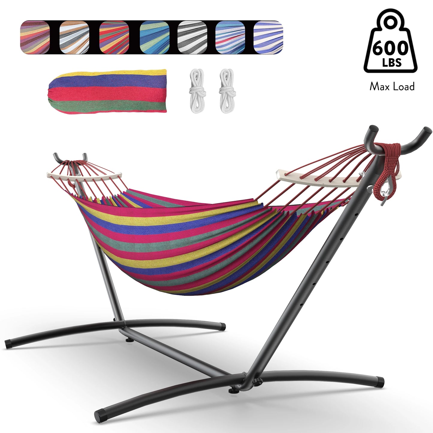 Stylish Hammock with Adjustable Stand- Hammock