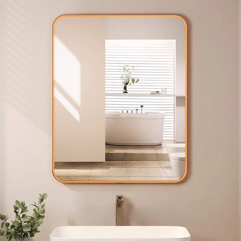 Bathroom Luxury Mirror Modern Designer Aesthetic Cute