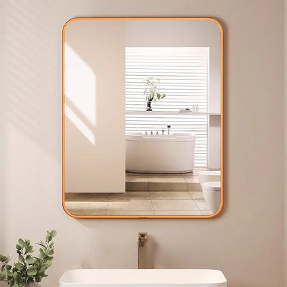Bathroom Luxury Mirror Modern Designer Aesthetic Cute