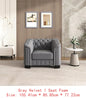 3-Piece Sofa Set with Rubber Wood Legs