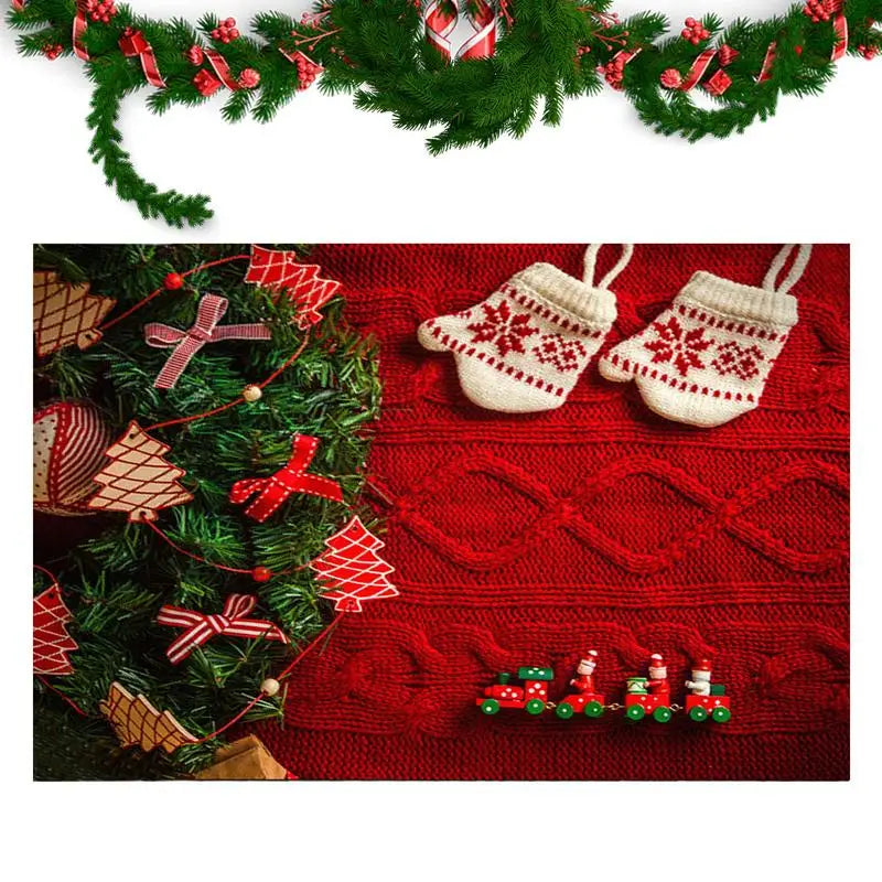Santa Claus Welcome Mat Non Slip Rug