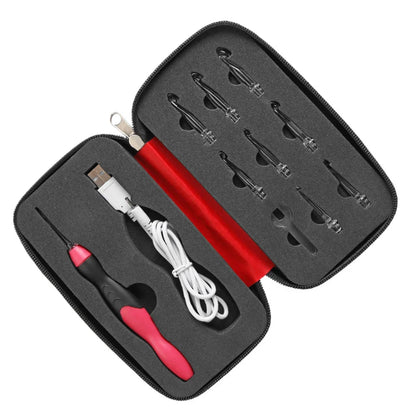 USB Light Up Crochet Hooks, Knitting Needles