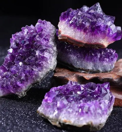 Amethyst Geode Natural Crystal Quartz Stone Healing
