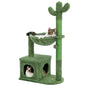 Cactus Cat Tree with Large Condo & Hammock