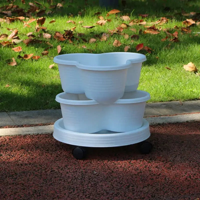 Vegetable Plastic Pot Balcony Strawberry Potted Plant