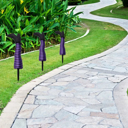 Halloween Upside Down Evil Witch Legs Props