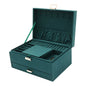 3Tier Large Capacity Jewelry Box with Safety Lock
