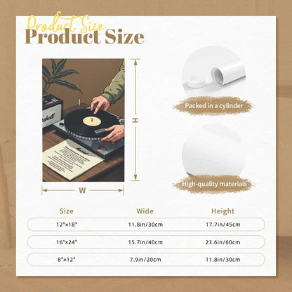 Canvas Wall Art Decor 8x12inch