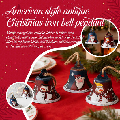 Christmas Wrought Iron Bell Decoration
